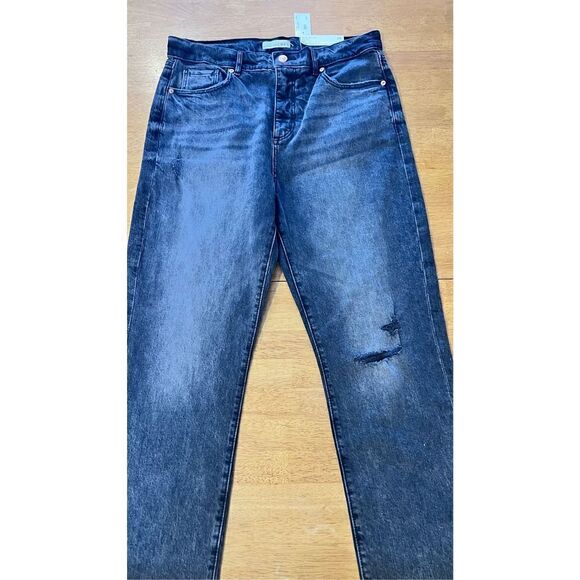 LOFT THE STRAIGHT CROP HIGH RISE JEANS NEW WOMENS SIZE 28 - Picture 3 of 11